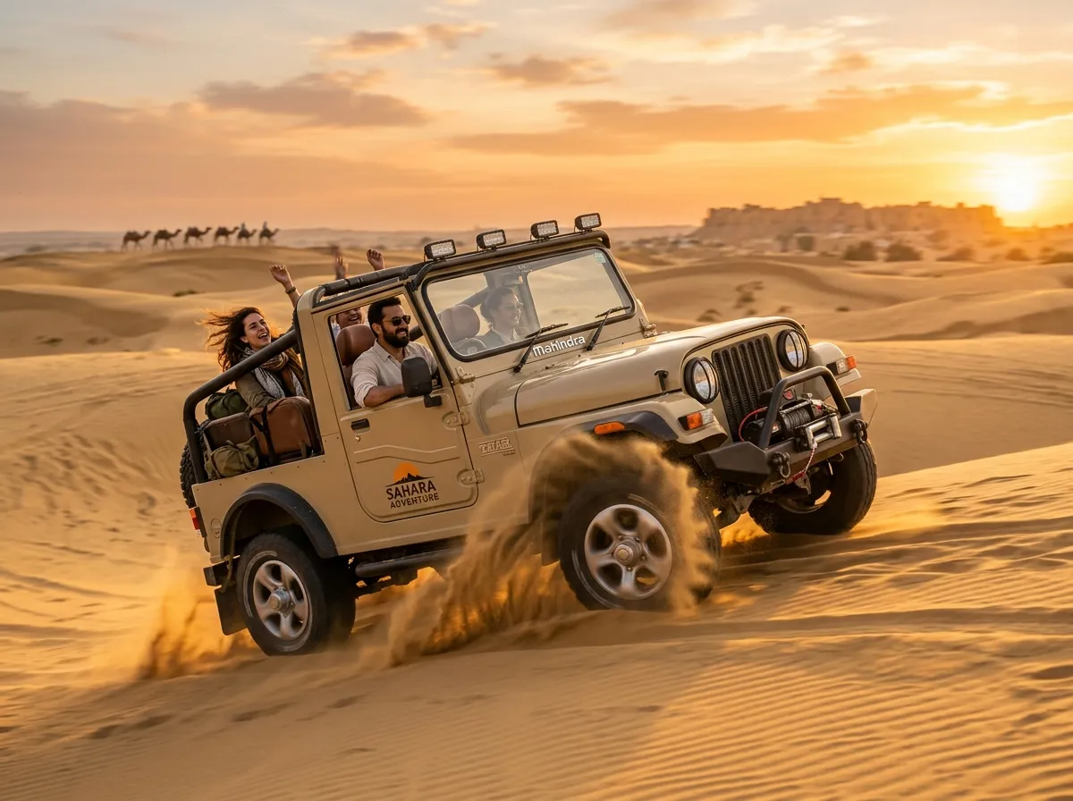 4x4 Desert Jeep Safari Dunes